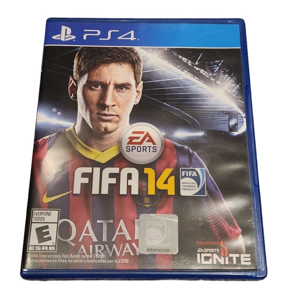 Sony Playstation 4 Fifa 14 Qatar Airway